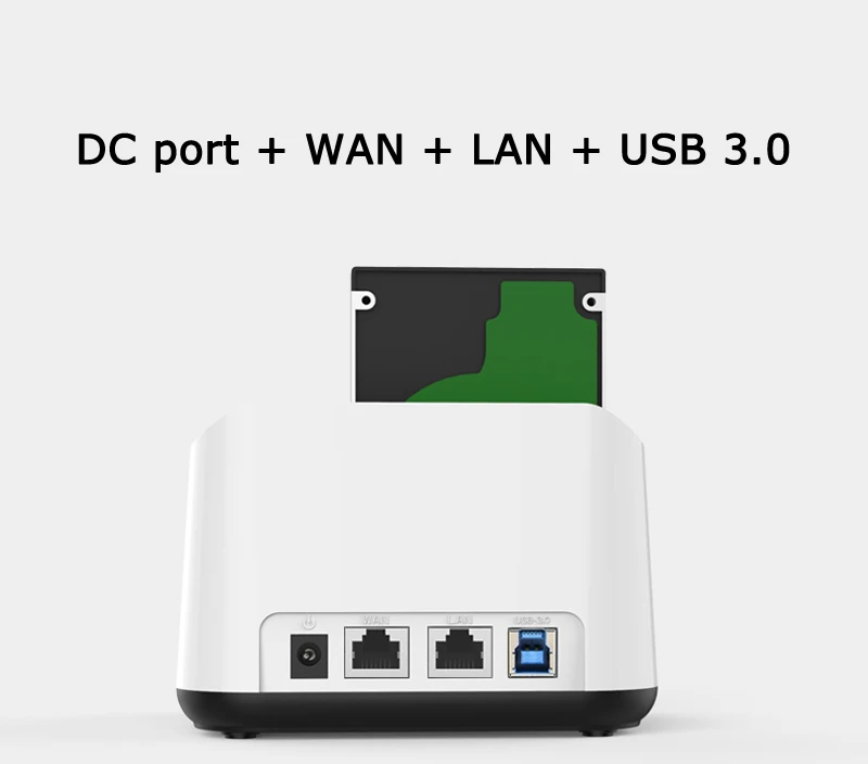 2.5 3.5 USB 3.0 to SATA HDD Docking Station with 300mbps wifi router function hdd box hard drive disk enclosure (3)