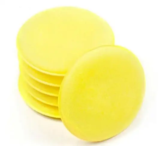 

12 Pcs/lot High Qualtiy Sponge Polishing Wax Pad Soft Microfiber Car Wax Applicator Pads Polishing Sponges Car Waxing Sponges