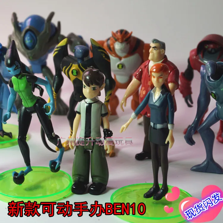 

NEW hot 9-12cm 12pcs/ ben 10 Ben Tennyson action figure ben10 toy collectors Christmas gift doll
