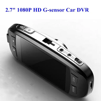 

2.7" 1080P HD TFT Screen G-sensor Night Vision Auto Car DVR Multi Languages Support SD Card Maximum 32GB with Retail Package