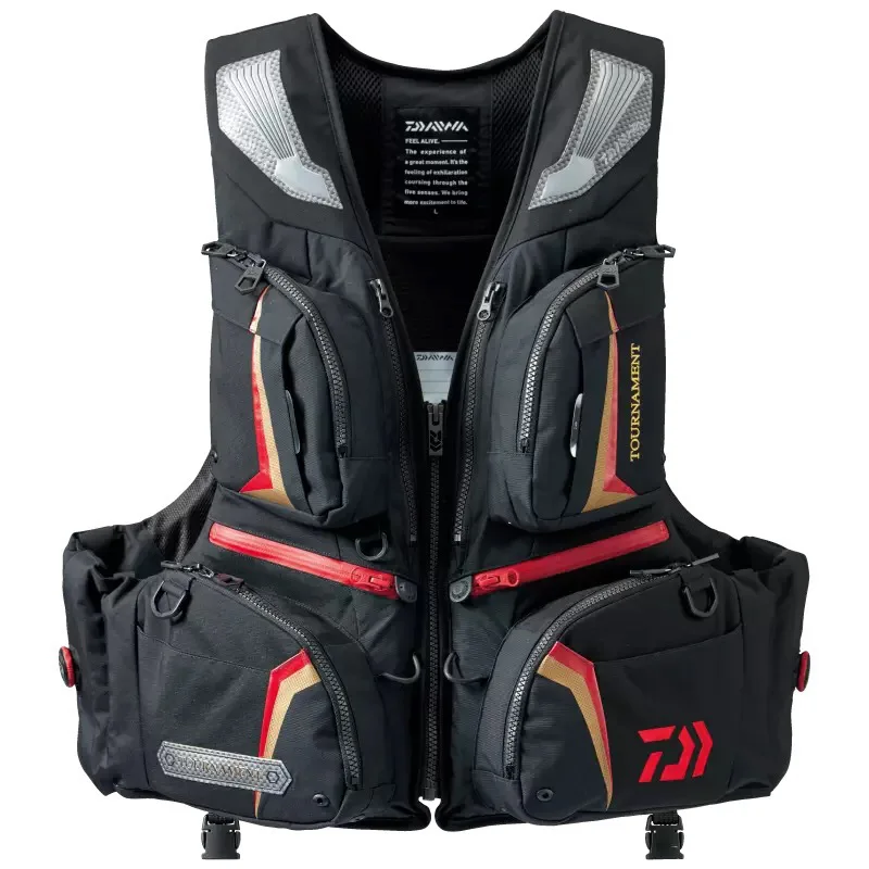 2017 DAIWA Fishing life jacket NEW 120 kg DAWA Vest Man sport outdoors Multi function Multi