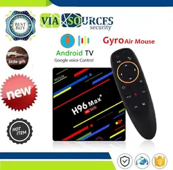 RK3328 четырехъядерный 5G Wi-Fi 4 K H.265 Media Player H96 Pro H2 PK X96 H96 MAX Plus ТВ коробка Android 8,1, 4 Гб оперативной памяти, 32 Гб встроенной памяти, 64 ГБ Смарт Декодер