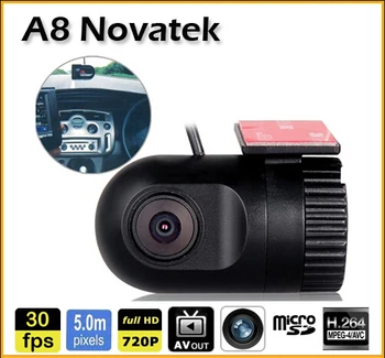 

Mini dvr Novatek HD 720P Camera DVR A8 with mic switch and 120 degree wide-angle,car video recorder support G-Sensor