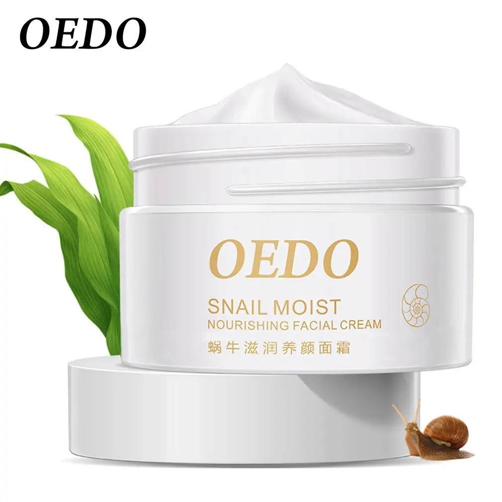

OEDO Brand Snail Whitening Cream Multi-function Improve Acne Skin Repair Skin Care Moisturizing Face Cream Anti Wrinkle Age Care