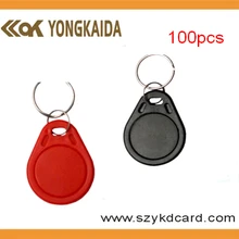 1000 шт./лот 125 кГц брелок для ключей с рчид rfid Маркер с tk4100 чип