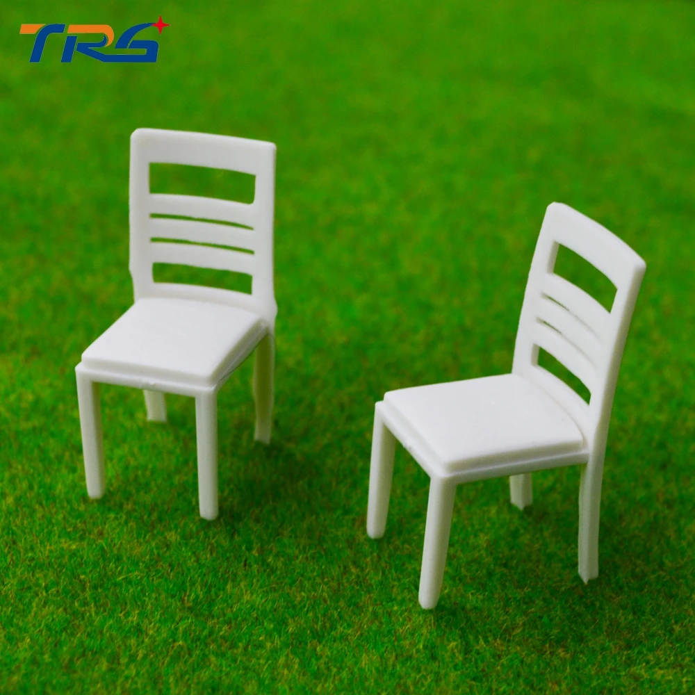 

Teraysun 1:25 scale Architectural scale model furniture ABS plastic model chair for model train layout scenery