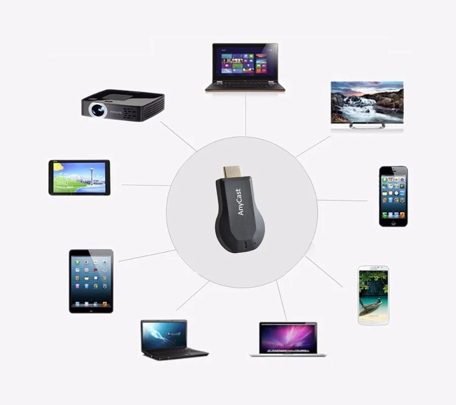 AnyCast M9 plus tv Stick miracast Airplay HD 1080P беспроводной WiFi Дисплей приемник программный ключ HDMI tv Stick