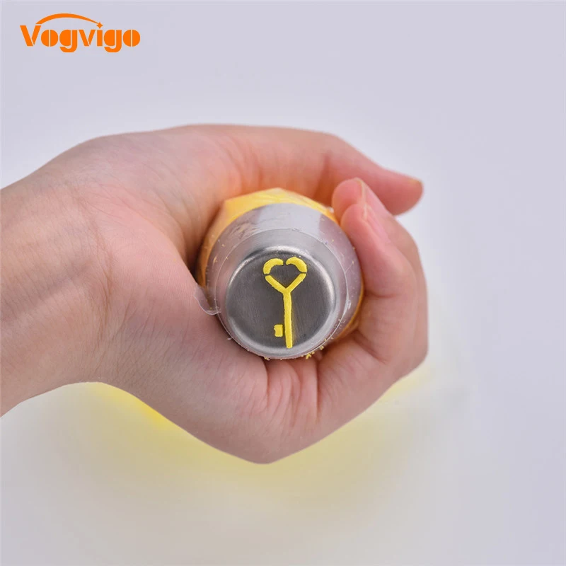 

VOGVIGO Decorating Mold Chocolate Cookie Valentine Heart Flower Fondant Cake Nozzles DIY Stainless Steel Icing Piping Nozzle