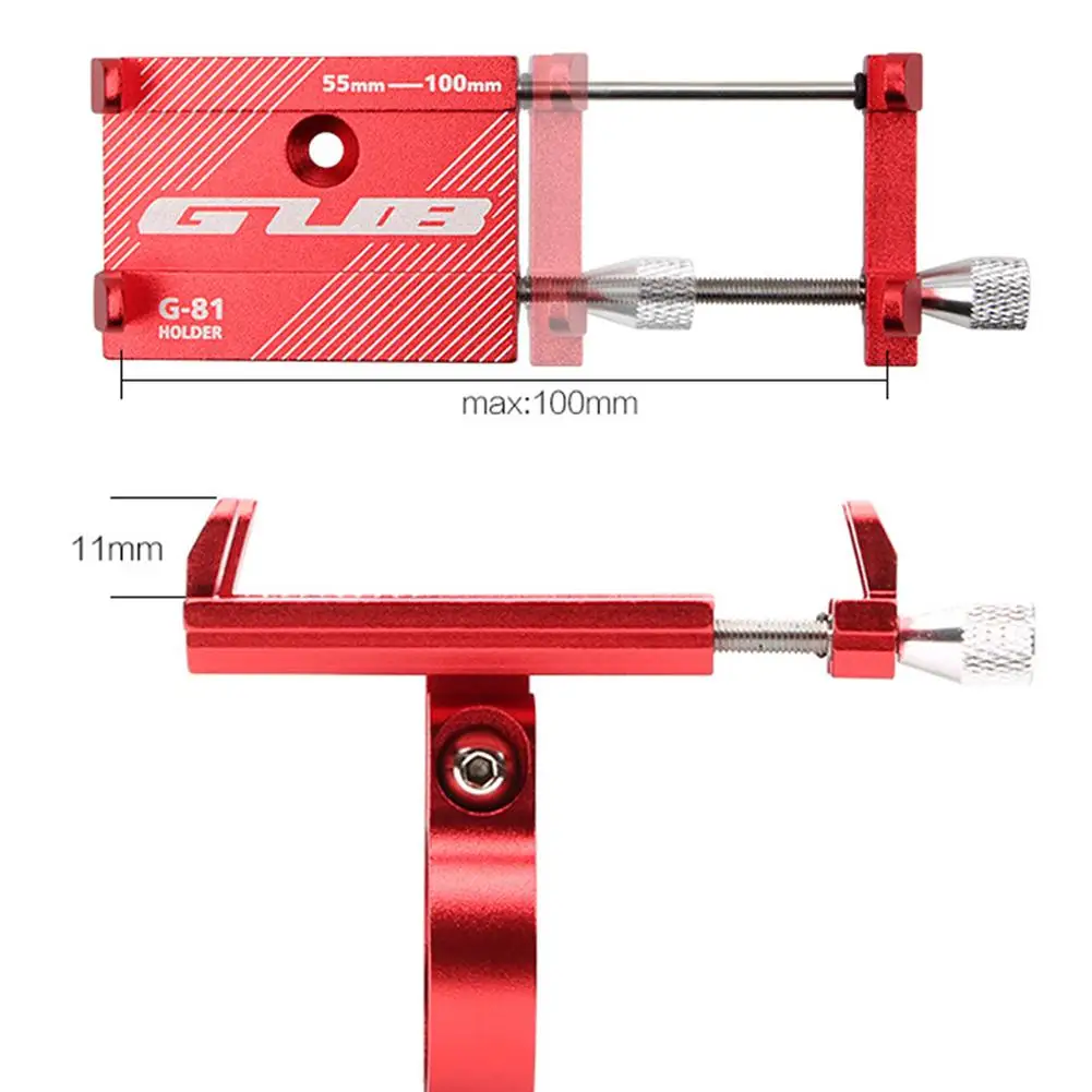 GUB G-81 крепёжный кронштейн Руль Клип Стенд велосипед Регулируемый держатель телефона анти-скольжения велосипед для 6,2 дюймов 3,5 дюймов телефон Bicicleta