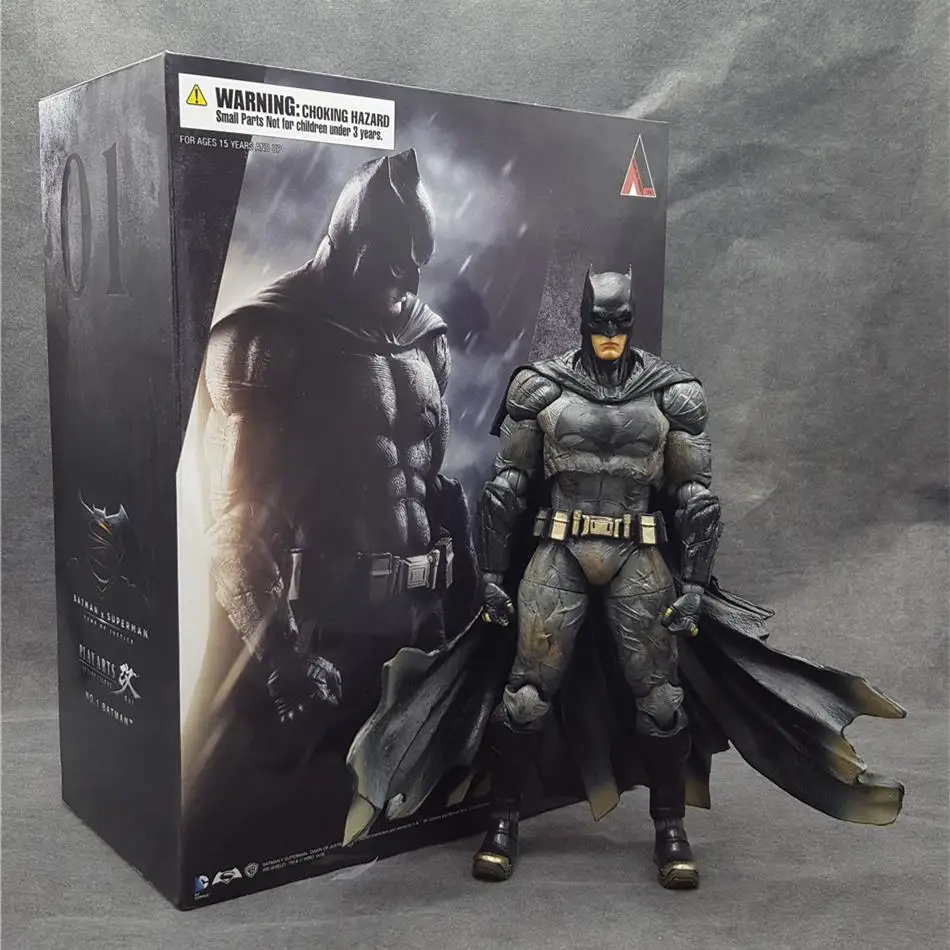 Saintgi Juguetes DC Супермен V Бэтмен Комиксов Marvel Темный рыцарь MC Super Hero капитан ПВХ 25 см