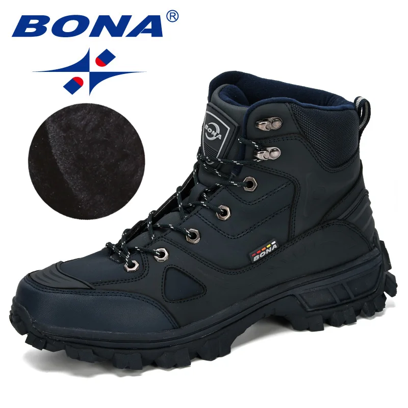 Hiking Shoes Men Winter Outdoor Trekking Mountain Athletic