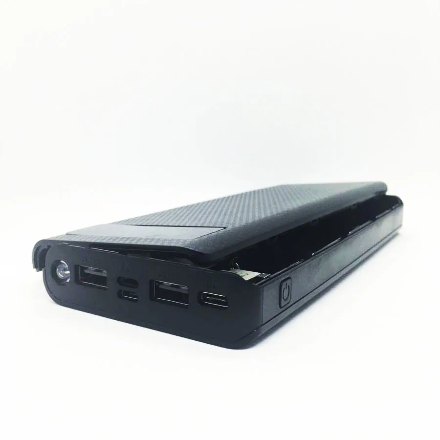 Quick Charge 3.0 DIY Power Bank Case 5V 9V 12V DIY Portable External Battery Holder LCD Display Power Bank