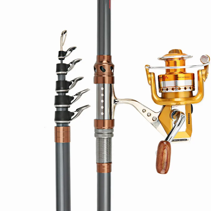 

3.6m 5.4m Rock Fishing Rod Ultra Hard Distance Throwing Canne a Peche Super Light Hand Pole Telescopic Fsihing Sticks Olta Pesca