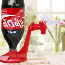 Mini Upside Down Drinking Fountains coca Cola bottle Beverage Switch Drinkers Hand Pressure soft drink Dispenser Abs kitchen bar