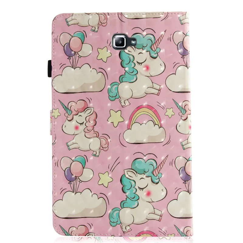 Case for Samsung Tab A 10.1'' Tablet Stand PU Leather 3D Cartoon For Samsung Galaxy Tab A6 A 2016 10.1 T585 SM-T580 Cover Fundas Case for Samsung Tab A 10.1'' Tablet Stand PU Leather 3D Cartoon For Samsung Galaxy Tab A6 A 2016 10.1 T585 SM-T580 Cover Fundas