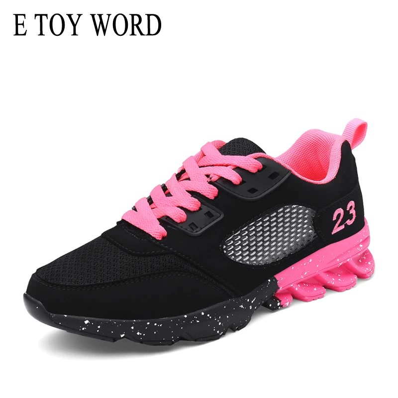 E TOY WORD Women Sneakers 2019 Trend Breathable Women Casual Shoes Woman Fashion Sports Damping Sneakers Basket Women Shoes