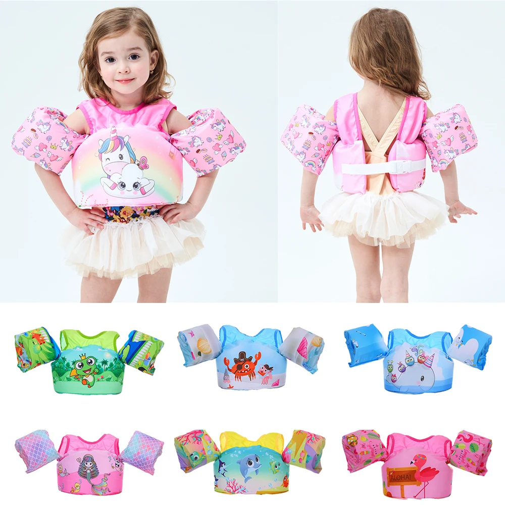 Life jacket Puddle Jumper Child Kids Baby Children Girl Bay Swimming Rings Life Vest for Swim Pool Accessories