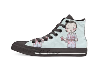 

Plushie Bateman Casual High Top Canvas shoes sneakers Light Walking Shoes