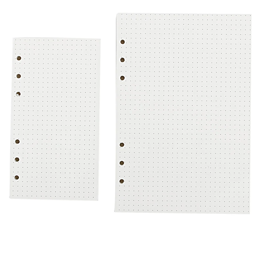 

1PC A5/A6 Classic Notebook Internal Core Paper 6 Holes Adhesives Filling Inner Papers Children Writing Paper School Stationery