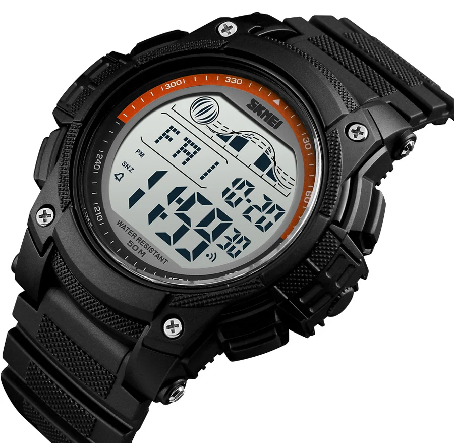 SKMEI New Sport Mens Watches 5Bar Waterproof LED Display Watches Alarm Clock Chrono Digital Watch reloj hombre 1372 SKMEI New Sport Mens Watches 5Bar Waterproof LED Display Watches Alarm Clock Chrono Digital Watch reloj hombre 1372