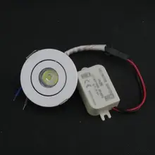 1 Вт 3 Вт мини затемнения светодиодный встраиваемые светильники, работающего на постоянном токе 12 В, 110 V, 220 V, 3000 K, 6000 k, встраиваемые потолочные светильники, встраиваемые светильники, светодиодный потолочный светильник