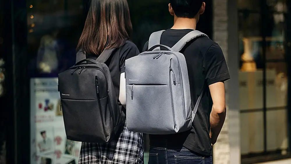 Xiaomi Mi Рюкзак городской жизни Стиль плечи OL Сумка Рюкзак Школьная Студенческая сумка вещевой мешок 14 дюймов сумки для ноутбука
