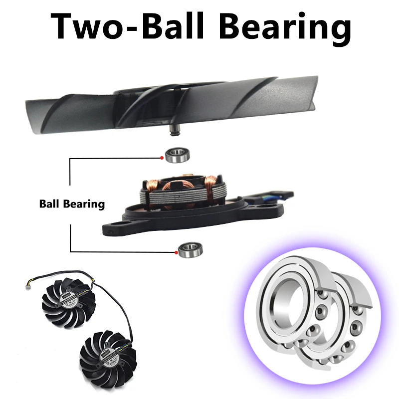 Цена Оригинальный 95 мм PLD10010B12HH PLD10010S12HH кулер вентилятор для MSI GTX 1060 1070 1080 TI RX 470 570 RX580 игровой GPU видеокарта вентилятор