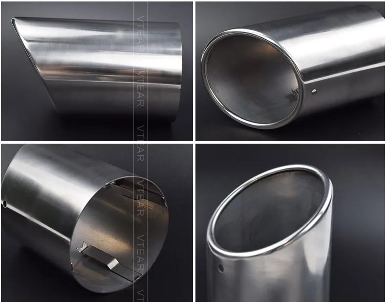 Vtera For Mazda CX-5 CX5 accessories Stainless steel car exhaust pipe muffler Tail throat Exterior Refit products