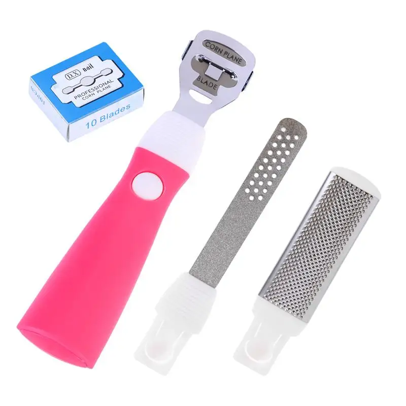 Foot Pedicure Kit Callus Corn Hard Skin Remover Shaver Foot File
