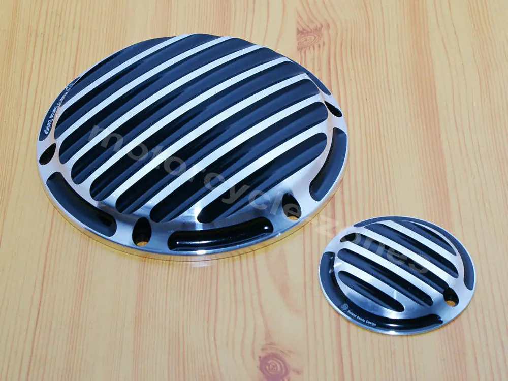 MotorcycleBlackCNCClutchDerbyTimerCoversTimingCoverForHarley