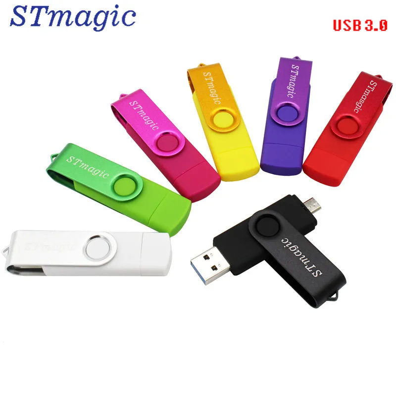 STmagic флешки USB3.0 Flash Drive карта памяти OTG USB 3 0 флеш-диск палочки 16 GB/32 GB для ПК MA
