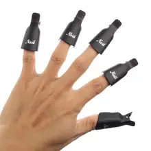 10 шт. Пластиковый Акриловый инструмент для снятия лака с замачивания колпачка УФ-гели инструмент для снятия лака Красота и здоровье