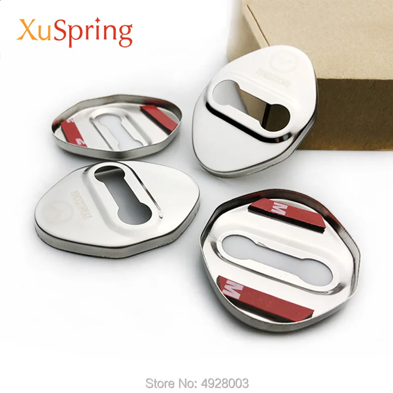 

Car Door Lock Cover Caps Protective Styling For Mazda CX-5 CX-3 CX-9 CX-8 CX-30 MX-5 Mazda2 Mazda3 Mazda5 Mazda6 Axela Atenza