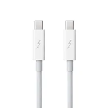 Thunderbolt 2 cabos de dados do cabo thunderbolt 2 cabo de dados branco de 2m para o monitor dos multimédios de apple