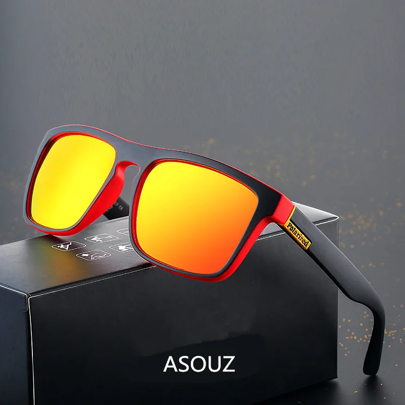 ASOUZ 2019 new square polarized ladies sunglasses UV400 fashion women's glasses classic retro brand sports driving sunglasses (12)