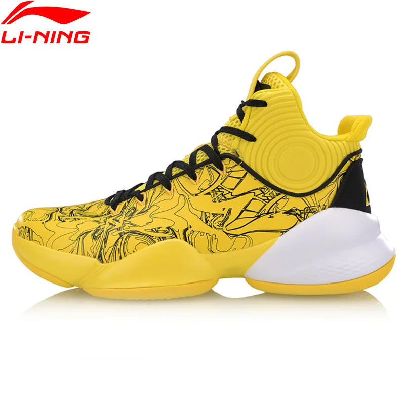 Цена Li Ning Мужская Профессиональная баскетбольная обувь POWER V; удобная спортивная обувь с подкладкой; кроссовки SJFM19