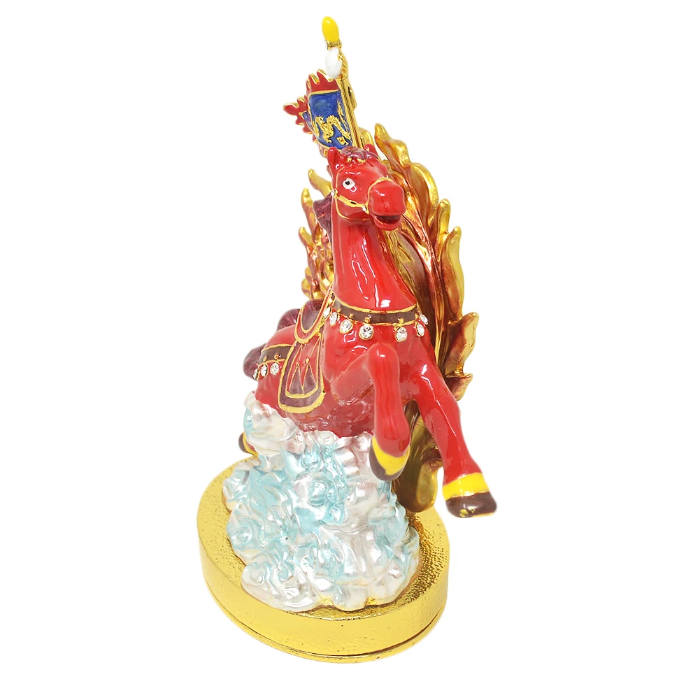 Bejewelled Flying Windhorse Feng Shui Home Decor | Дом и сад
