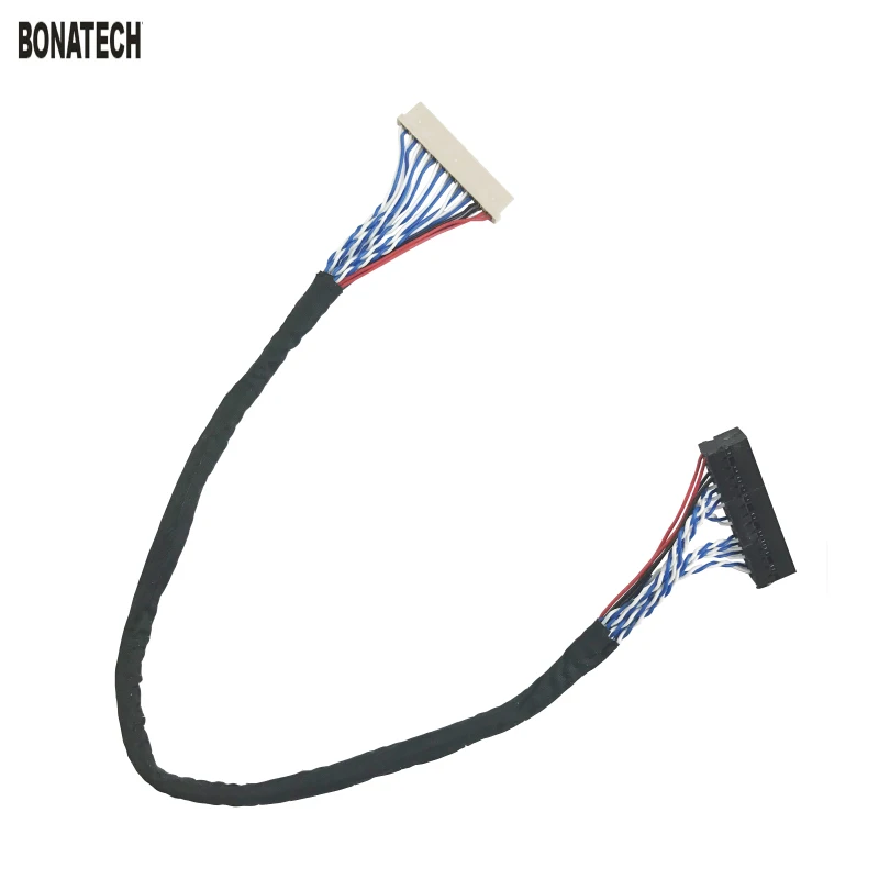 Xj definition: 12.1-inch single six screen DF19 20P single 6 Lehua Dingke LVDS LCD screen cable