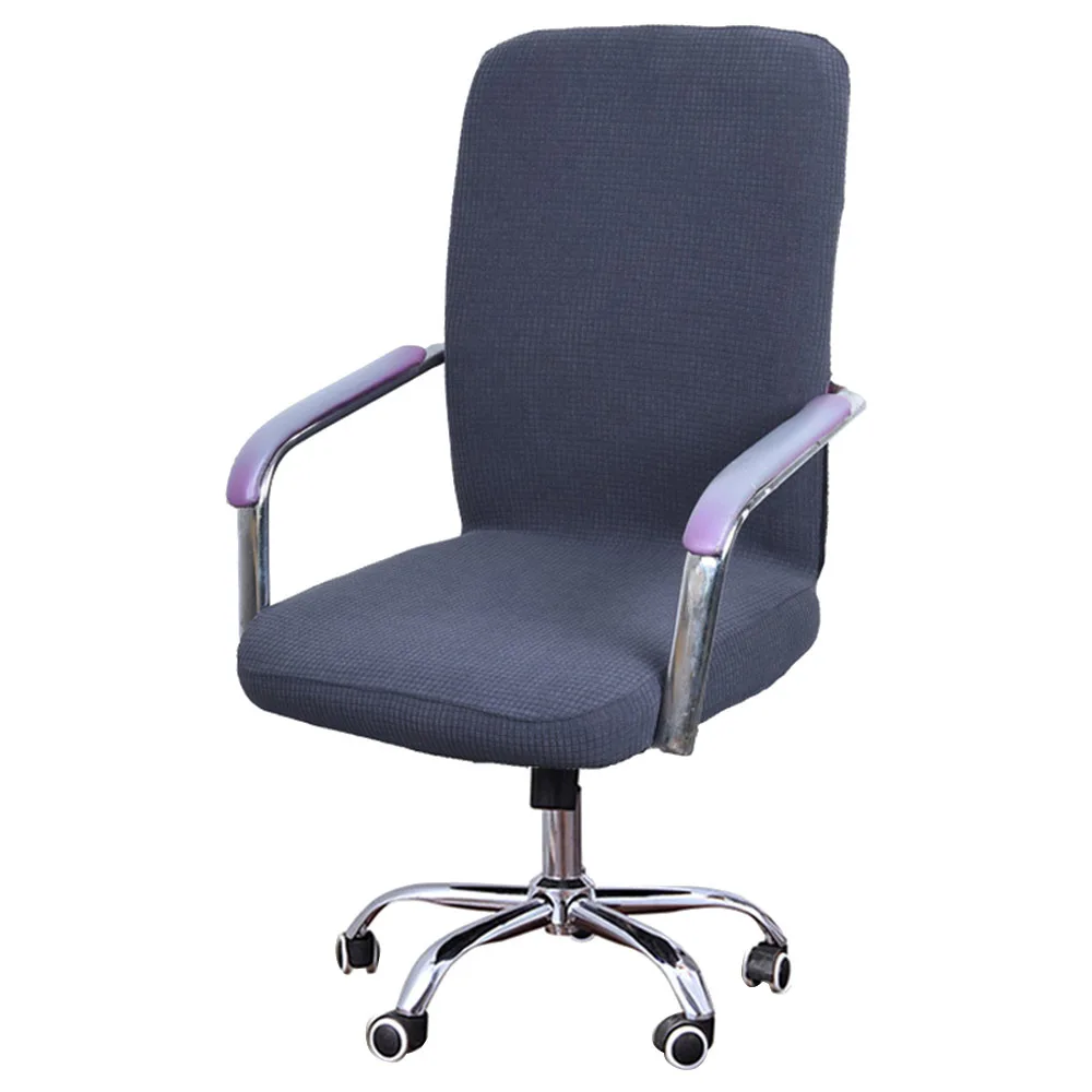 

Elasticity Office Computer Chair Cover Side Arm Chair Cover Polyester Rotating Lift Dust Cover For Chair Universal