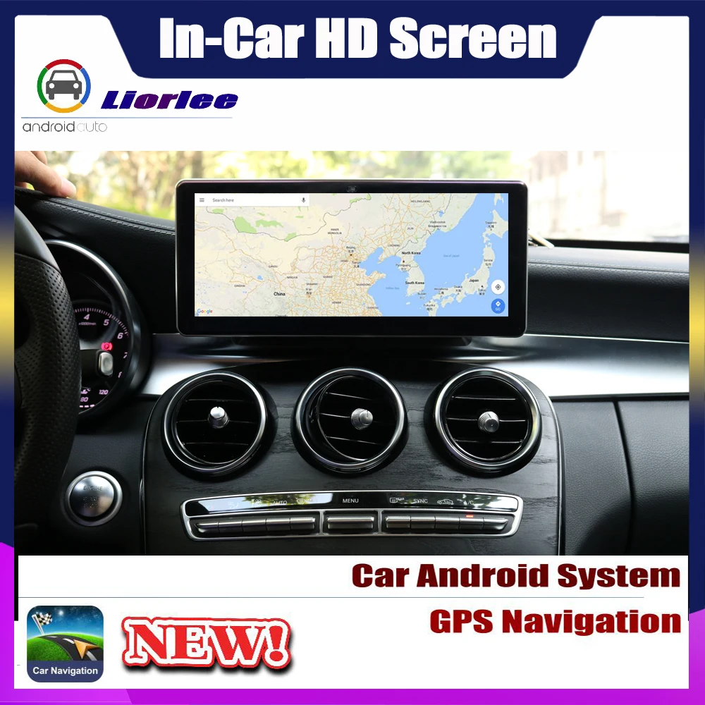 Cheap Car Multimedia GPS Audio Radio For Mercedes Benz GLC Class 2014~2019 Original Style Navigation NAVI 2