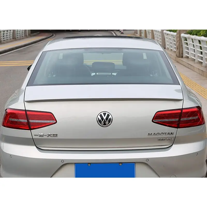 Спойлер для VW passat B8 АБС пластик заднее крыло автомобиля Праймер цветной задний