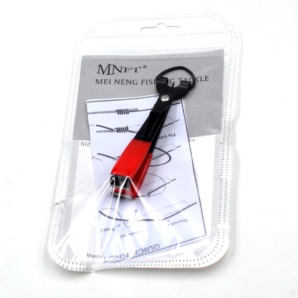 MNFT 1 шт. быстрый инструмент связывания узлов нахлыстом ножницы-щипцы, точилка для крючков с Zinger втягивающим крюком, точилка для крючков, инструмент для завязывания мух