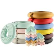 2 м защитный уголок для Детей Протектор Детские протекторы для мебели угловая защита младенческой безопасности накладка на углы ленты