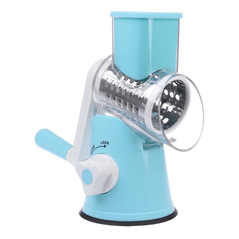 Manual Vegetable Cutter Slicer Kitchen Accessories Round Mandoline Slicer