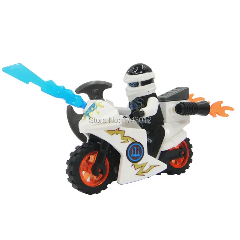 79270 ниндзя воины мотоцикл собрать людей кирпичная игрушка совместимые подарки для детей игрушки для детей