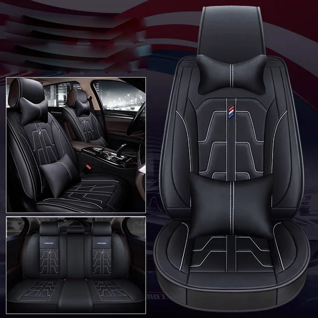 Universal leather car seat cover for BMW X1 X3 X4 X5 g30 e30 e34 e36