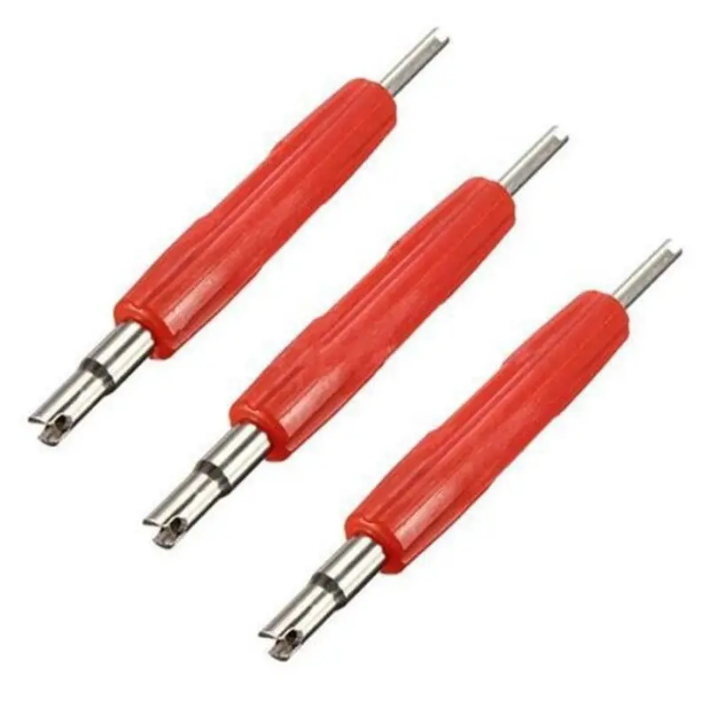 

SEKINEW 2 Ways Tire Tyre Valve Stem Core Remover Key Tools A/C and Auto Car Motorcycle Auto Fastener & Clip