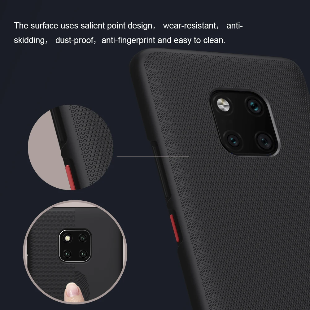 Чехол Nillkin для Huawei Mate 20 Pro тонкий ПК Жесткий чехол телефона|Чехлы-накладки| |
