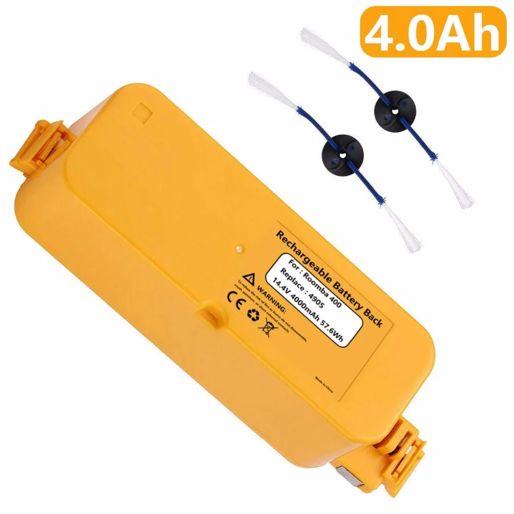 

For Irobot Roomba-400 14.4v 4ah high capacity Ni-mh Replacement Battery for iRobot Roombairobot battery smart sweeper battery