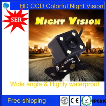 

HD CCD IP69K Waterproof Car Rear View Camera Wide View Angle Car Back Reverse Camera RCA Night Vision Parking Assistance Camera